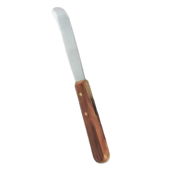 Cement Spatulas Wooden Handle Fig. 8 20 cm Curved | Precision Tool for Efficient Dental Material Handling