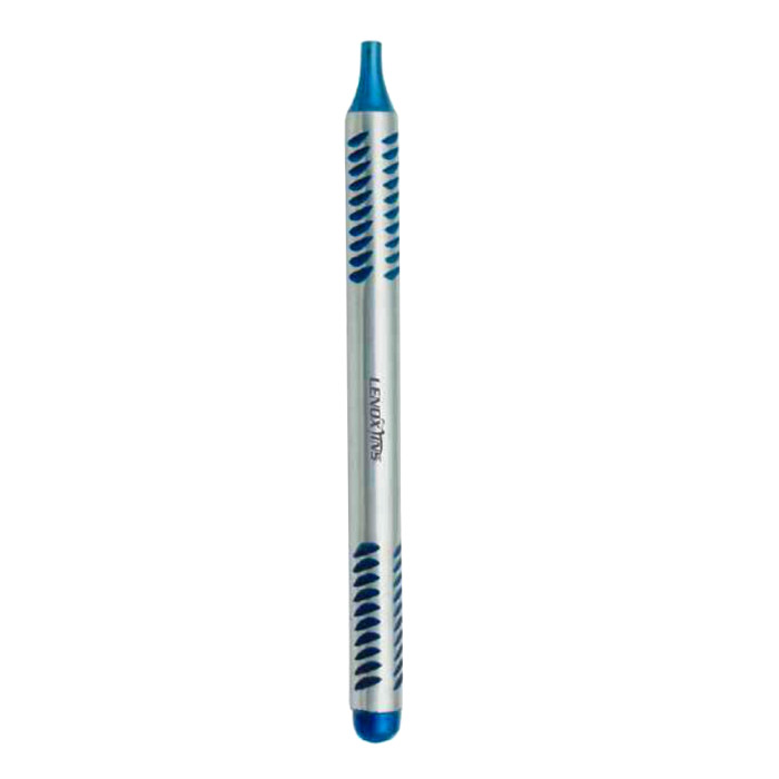 Mouth Mirrors Handle Hollow Blue Titanium Coated (9mm, Length 5') | Premium Lightweight Dental Tool