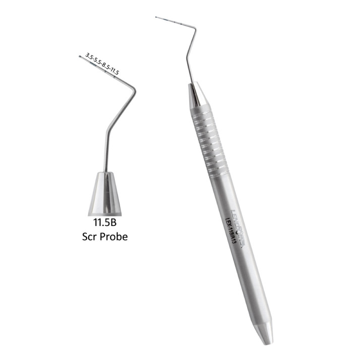 11.5B Scr Probe, Single Ended | Precision Periodontal Diagnostic Tool