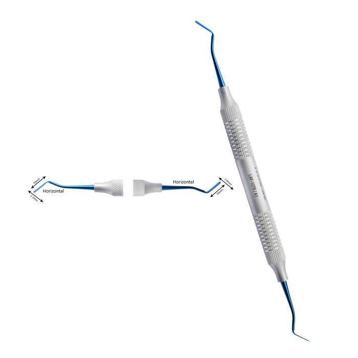 Composite Filling Instruments Double Ended Horizontal 2.2x10MM / 2.4x10MM | Precision Tool for Composite Restorations