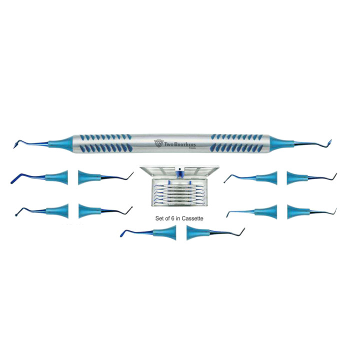Composite Filling Instruments Set of 6 in Cassette | Precision Tools for Restorative Procedures