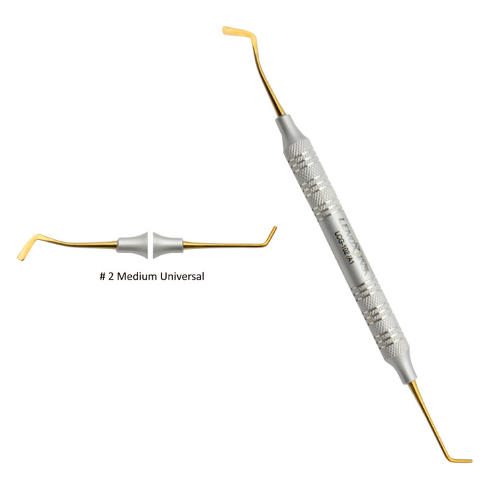 Composite Filling Instrument- Double Ended Vertical / Condenser # 2 Medium Universal | Precision Tool for Composite Restorations