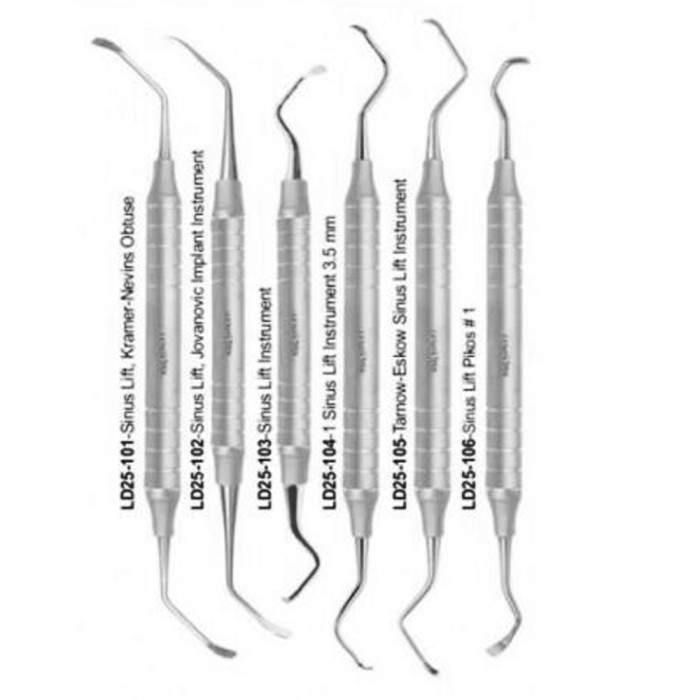 Sinus Lift Instruments Set of 6 | Precision Tools for Sinus Elevation Procedures