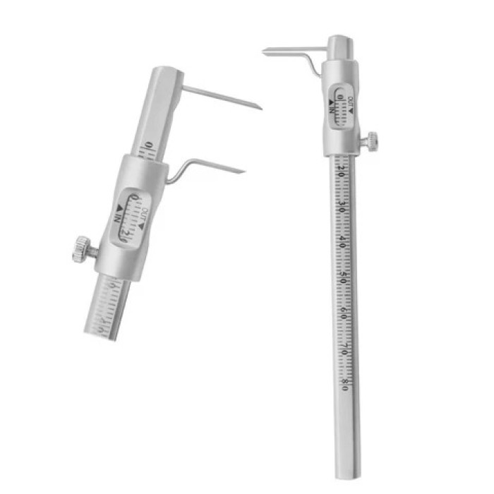 Sliding Dental Implant Caliper | Precision Measurement Tool for Dental Surgical Procedures