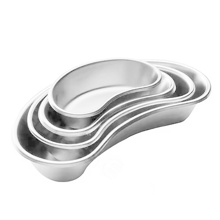 Kidney Basin Trays Set of 4 | Durable & Versatile Medical Accessories