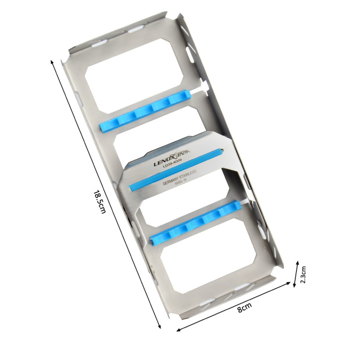 Cassette for 5 Instruments | Compact & Hygienic Dental Organizer
