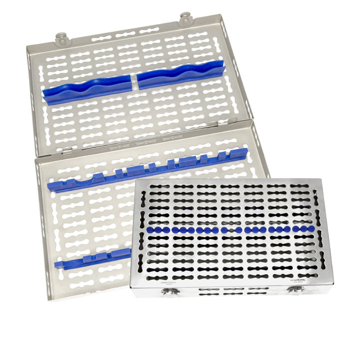 Cassette for Forceps Elevators Secure Hygienic Dental Organizer