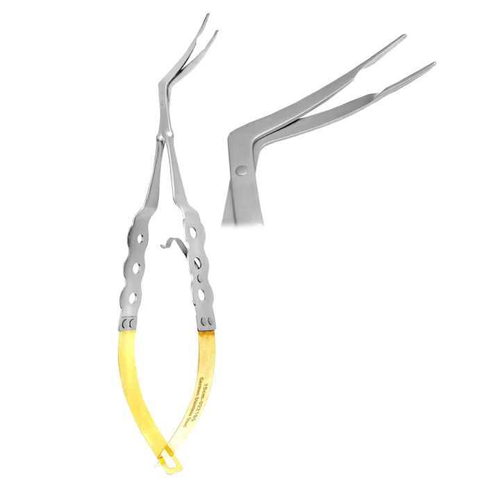 Tunneling Tissue Grafting Forceps Curved Right | Precision Tool for Tissue Grafting Procedures