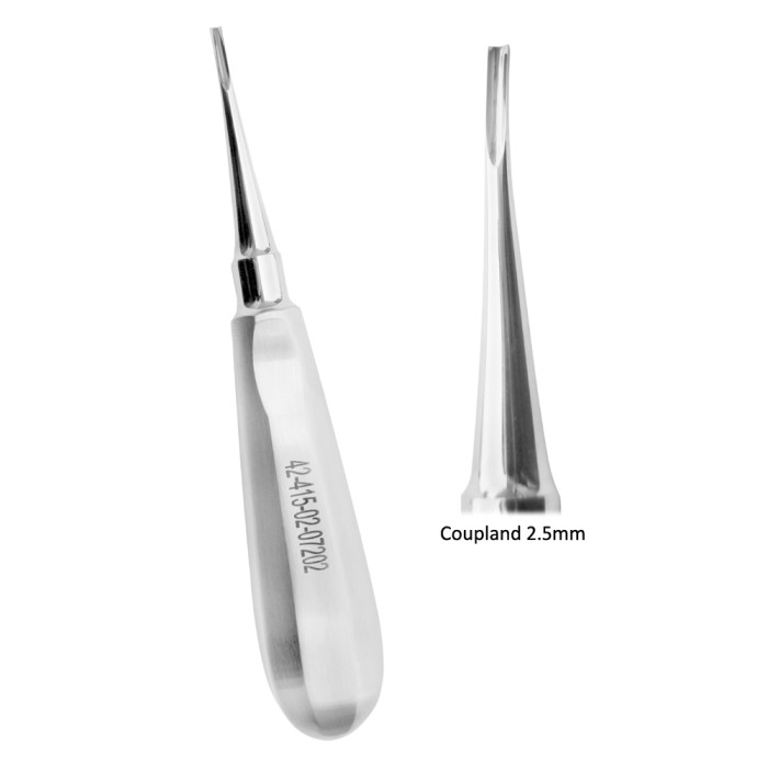 Root Elevators Coupland 2.5MM | Precision Tool for Atraumatic Dental Extractions