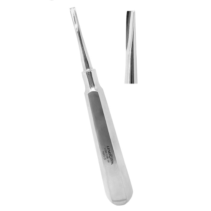 Root Elevators Coupland No.3, 4MM | Precision Tool for Atraumatic Dental Extractions