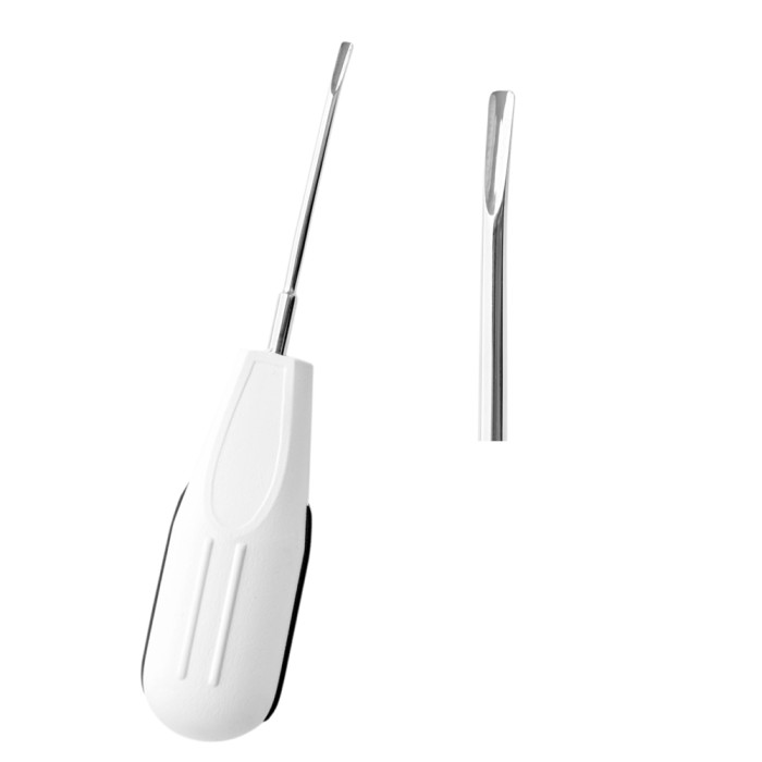 Dental Luxating Elevator Curved 3mm | Precision Tool for Atraumatic Dental Extractions