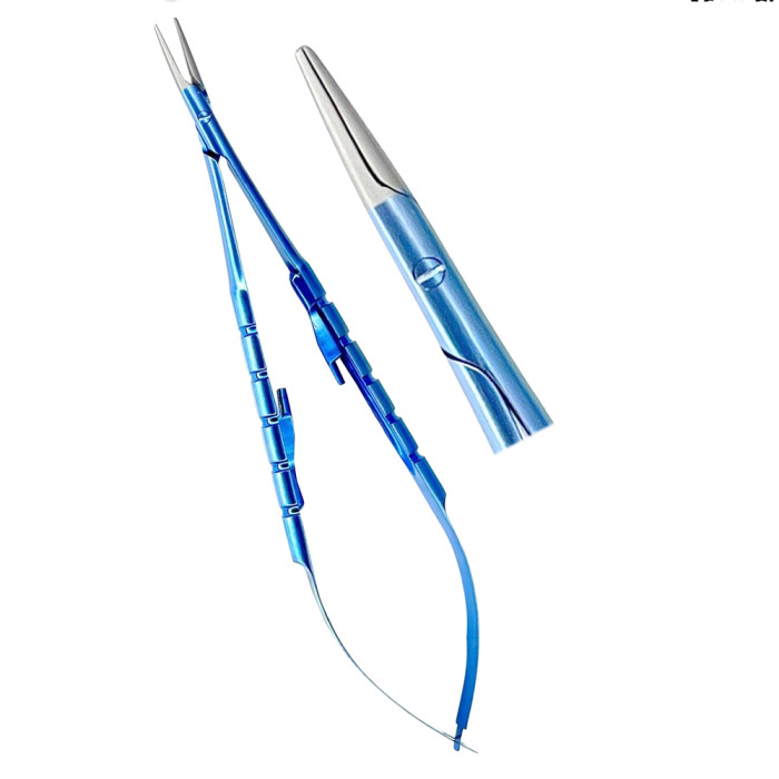 Micro Castrovijo Needle Holder Straight 16cm Titanium | Precision Tool for Microsurgical Procedures